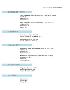 Exemple CV sobriete (page 2)
