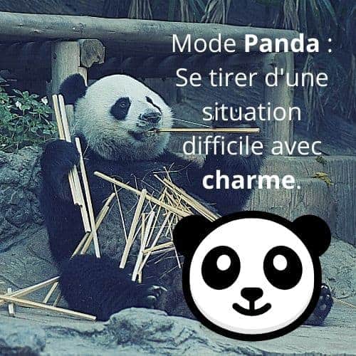 Mode « panda »