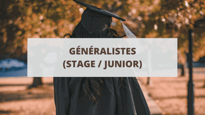 Sites généralistes (stage et junior)